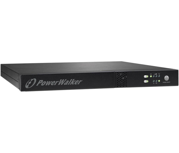 POWERWALKER Zasilacz UPS On-Line 1000VA 3x IEC Out, USB/RS-232, LCD, Rack 19 cali/1U VFI 1000 R1U - 253699 - zdjęcie